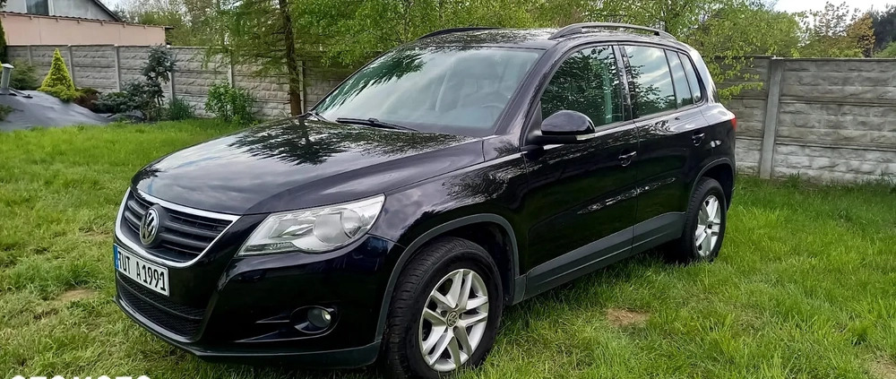 Volkswagen Tiguan cena 29900 przebieg: 194000, rok produkcji 2008 z Uniejów małe 497